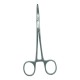 Pinza Kelly Curva 14 Cm Guttek Para Cirugía General