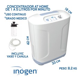 Concentrador De Oxígeno Estacionario Inogen At Home 5 Lpm