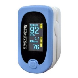 Oxímetro De Pulso Para Dedo Medimetrics Fs20a Blanco/azul