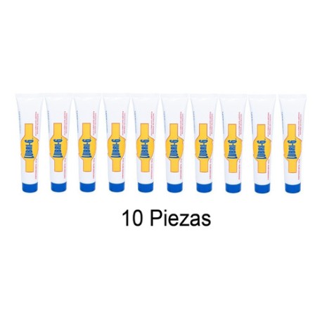 Lubri-6 Nf Jalea Lubricante Antiséptica 10 Piezas