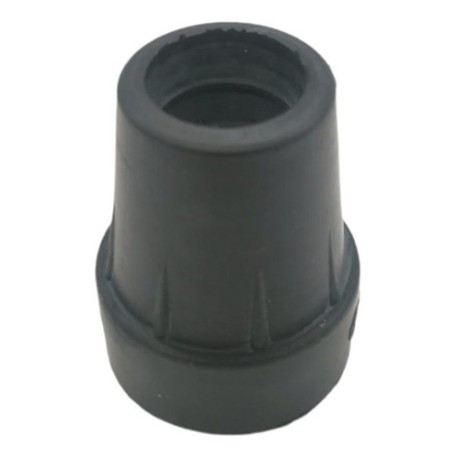 Goma Regatón Negro Para Baston 15x40mm 20 Pieza