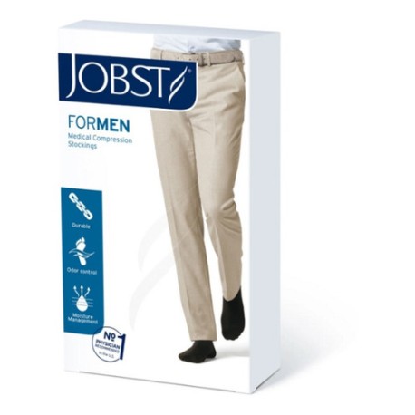 Calcetin De Compresion 15-20 Mmhg Caballero Jobst Negro