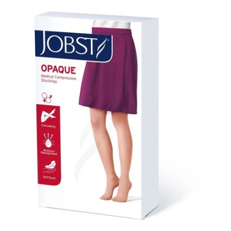 Media Al Muslo Compresion 20-30 Mmhg Opaque Jobst Negro
