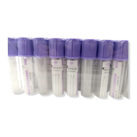 Tubo Vacutainer Lila Golden Vac 4ml Edtak2 100 Pzas