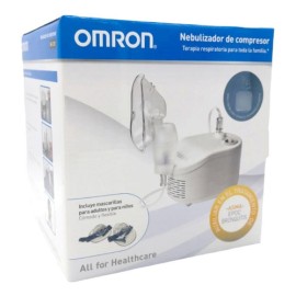 Nebulizador De Compresor Omron Adulto Infantil C/mascarillas