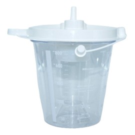 20 Vasos Recolector Para Aspirador De Secreciones 800cc