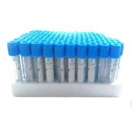 Tubo Tipo Vacutainer Golden Vac 2.7 Ml Azul 100 Piezas