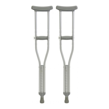 Muleta De Aluminio Axilares Super Confort