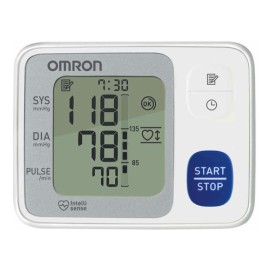 Monitor De Presión Arterial Hem6132  Muñeca Omron 60memorias Color Blanco