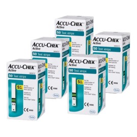 Tiras Reactivas Accu-chek Active 5 Frasco (250 Tiras) Roche