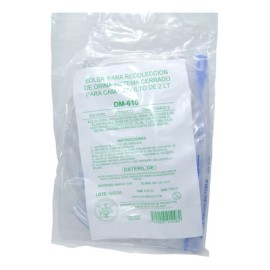 Bolsa Recolectora De Orina Para Cama 2 Lts Dipmac 10 Pzas