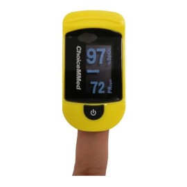 Oxímetro De Pulso Para Dedo Choicemmed Md300c2 Amarillo