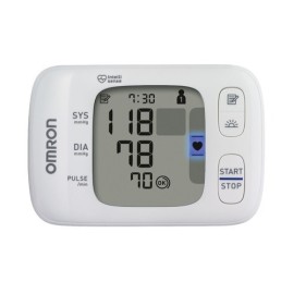 Monitor De Presión Arterial Digital De Muñeca Omron Hem-6230 Blanco
