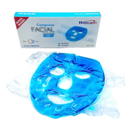 Compresa Mascarilla Facial Frio/calor De Gel Home Care