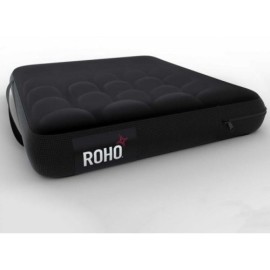 Cojin Roho Permobil Negro Con Funda Antiacaros 18x18 Pulgada