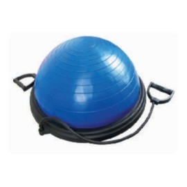 Media Pelota Tipo Bosu 58 Cm Azul Super Confort Pb58