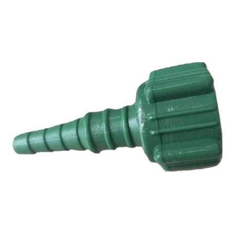 10 Conectores Niple Tuerca Plastica Cola De Raton P/oxigeno
