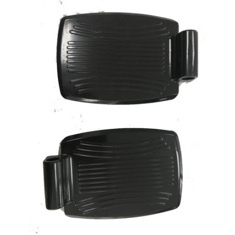 Descansa Pies, Piecera Metalica Para Silla De Ruedas