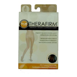 Pantimedia Therafirm Mediana Compresion Color Piel 2 Pares