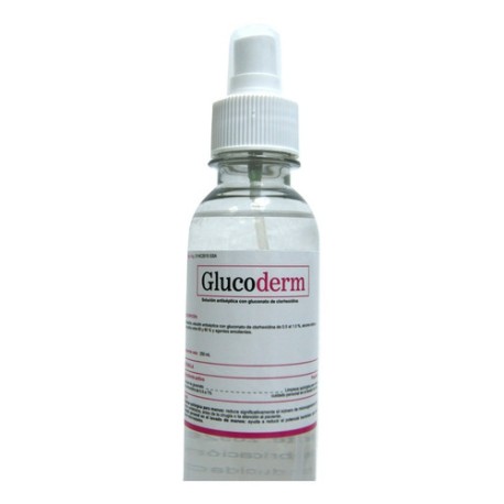 Glucoderm 250ml Gluconato De Clorhexidina 0.5 Al  1% Spray
