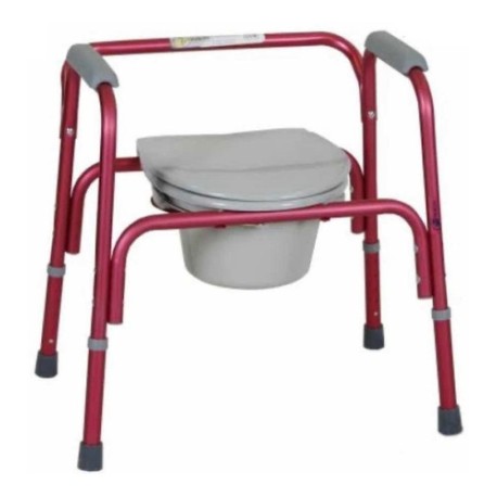 Cómodo Reactiv De Aluminio Con Respaldo Rojo R204131-r