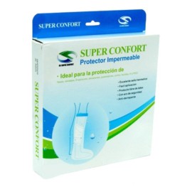 Protector Funda Impermeable Yeso Adulto Pierna Cortoreusable