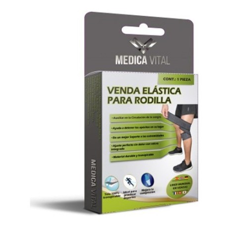 Venda Elastica Para Rodilla Medica Vital 2 Piezas