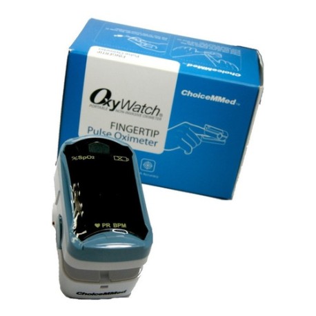 Oximetro De Pulso Digital Choicemmed Adulto Azul Md300c29