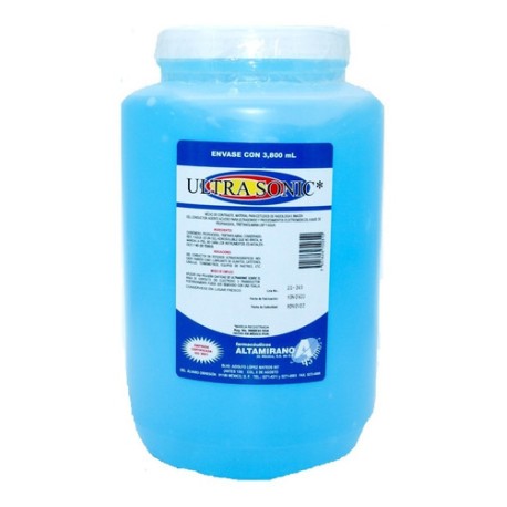 Gel Ultrasonido Y Lubricante Ultra Sonic 3.8 Lts Alatmirano