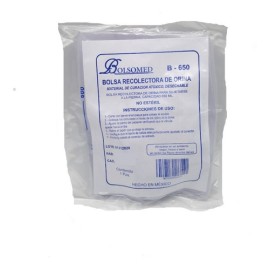 Bolsa Recolectora De Orina Para Pierna 650 Ml 10 Piezas