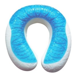 Almohada Para Cuello De Memory Foam Y Gel Home Care