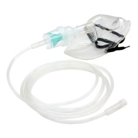 Set Kit Micronebulizador Adulto Vaso Mascarilla Y Tuberia